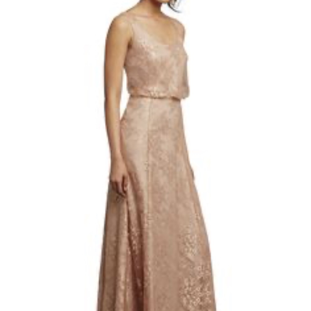 Donna Morgan BLHDN Natalya Lace Maxi Gown